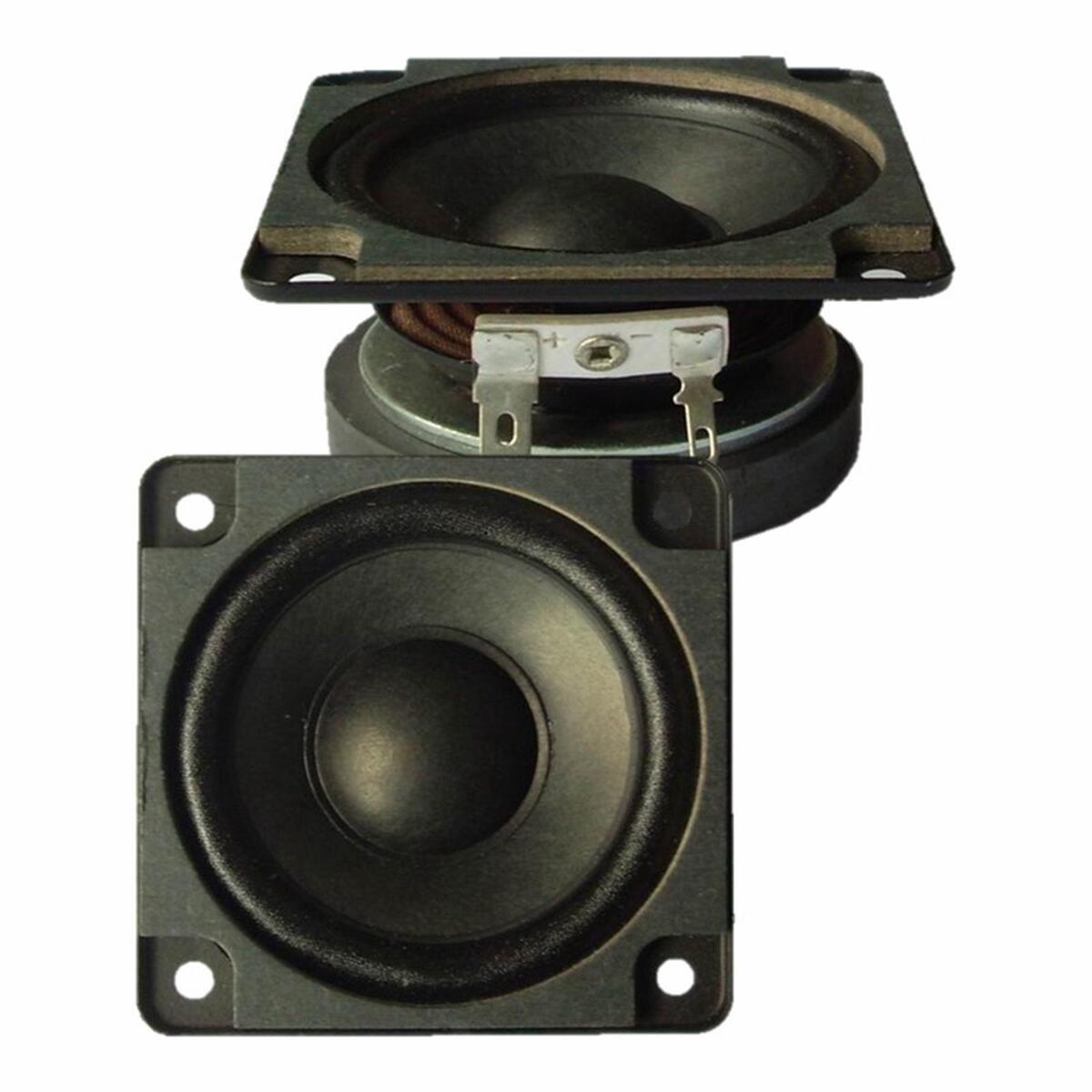 Midrange Speaker 70mm Repair Square Stereo Replacement 60mm Magnet for DVD