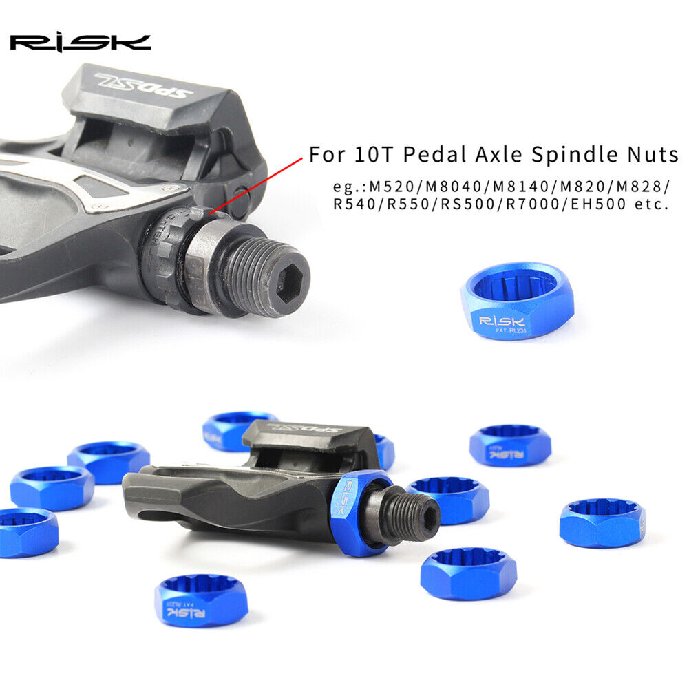RISK MTB Road Bike 10T Pedal Axle Spindle Removal Tool Lock Bolt for M520