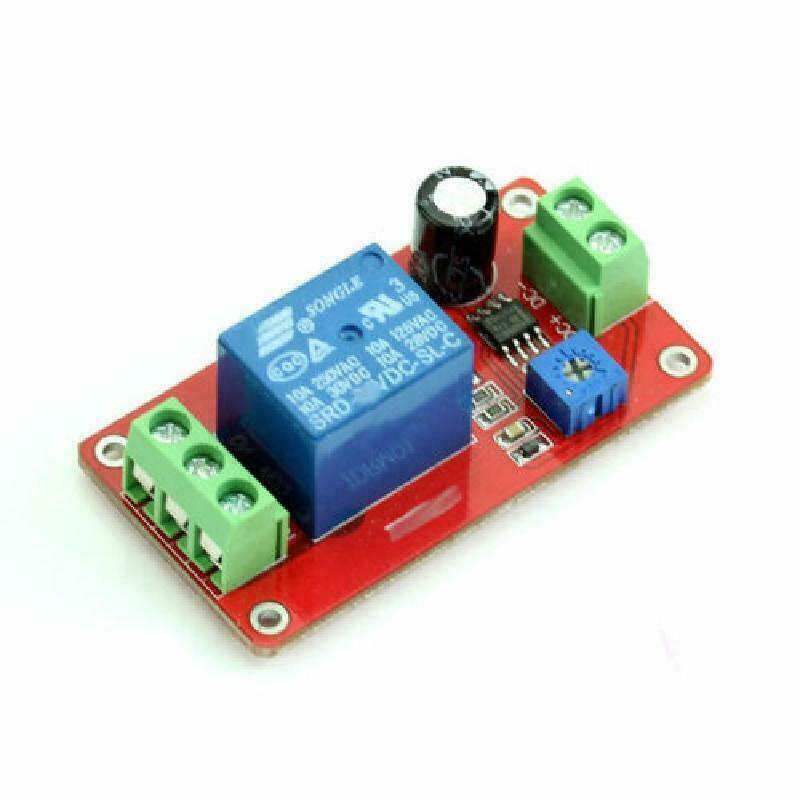 12V Delay Timer Relay NE555 Adjustable Delay Switch 1 to 20 Second DC New