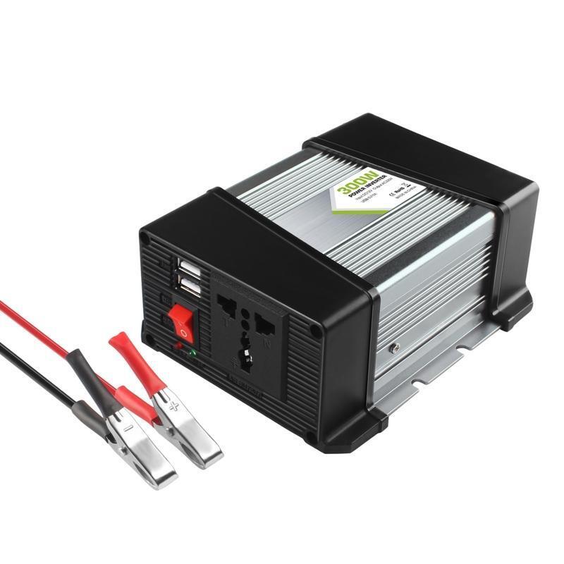500W USB Charging Pure Sine Wave Inverter Car Power Converter Cigarette Lighters
