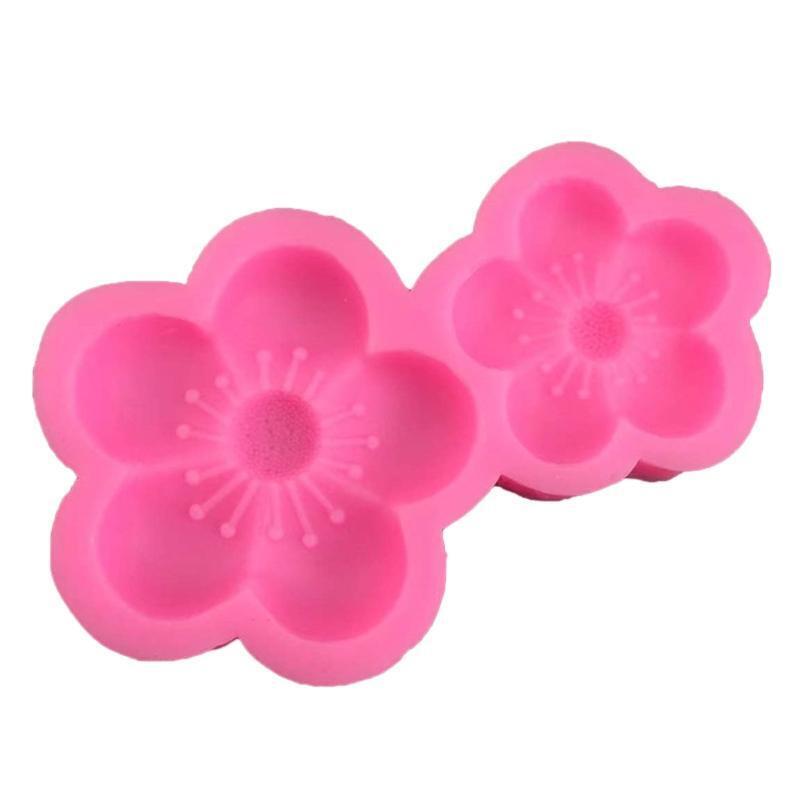 Cake Chocolate Baking Moulds Plum Shapes Perfect Gifts for Children Baking Lover