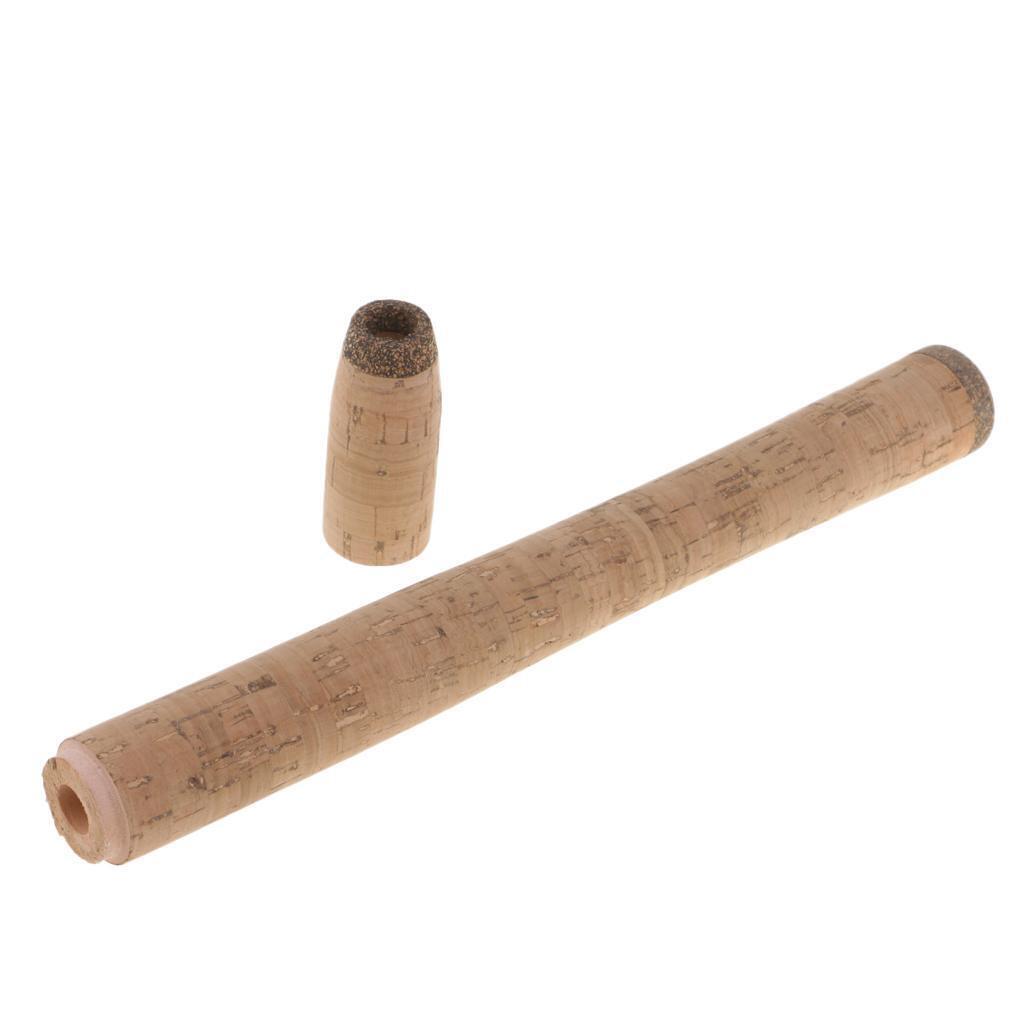 2 Set Fishing Rod Building  Composite Cork Handle Grip and Reel Seat