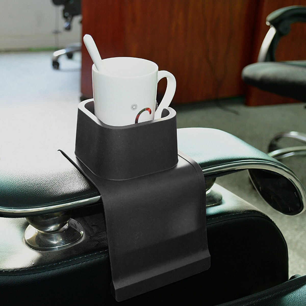 Sofa Arm Tray Table, Silicone Foldable Couch Armrest Side Holder for Drinks
