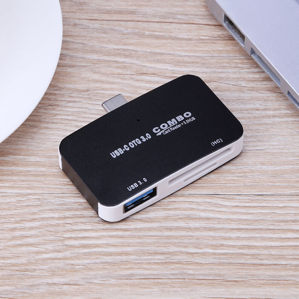 USB 3.0 Type-C Hub OTG Adapter+ Card Reader for PC Phone Laptop-172523
