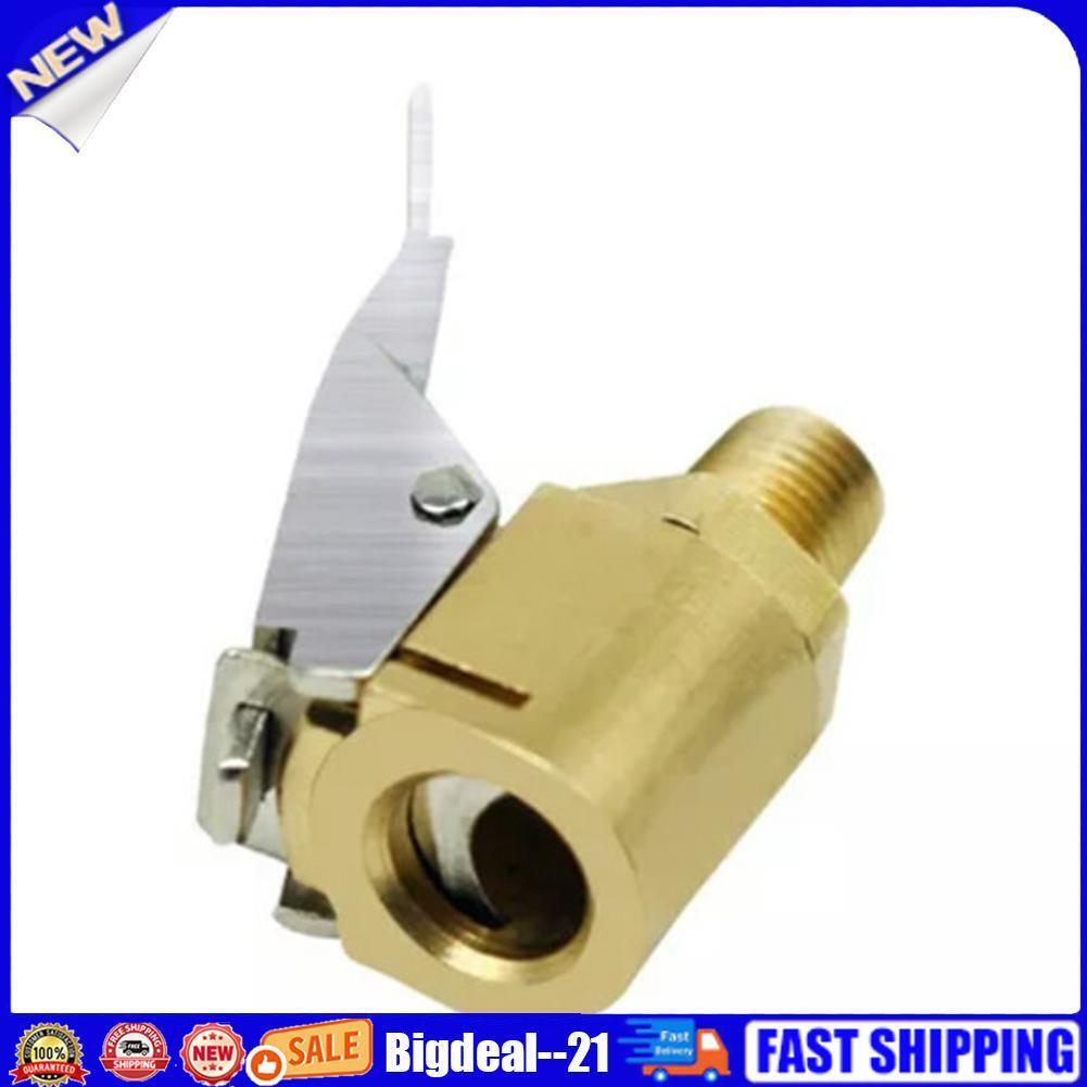 8mm Car Tire Air Chuck Inflator Pump Valve Clip Clamp Connector Adapter