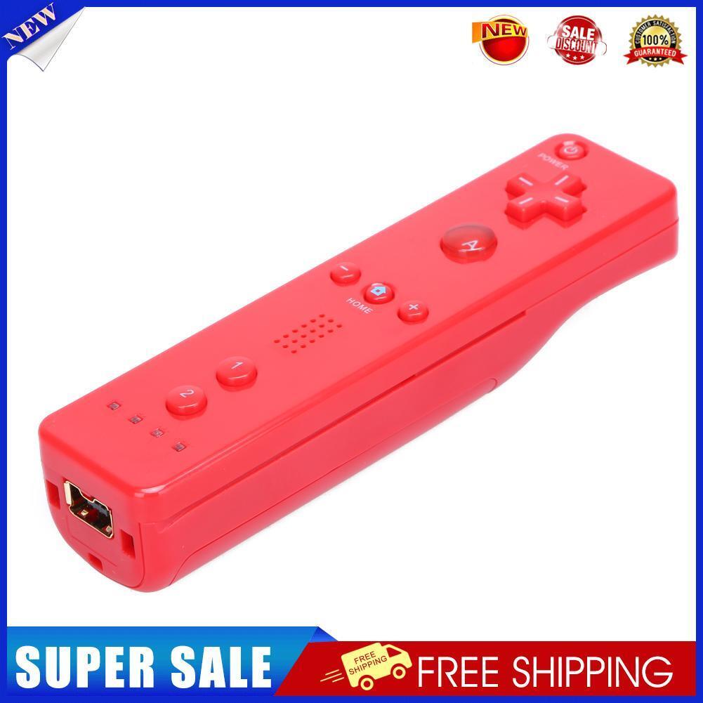 Wireless Remote Control Gamepad Controller for Nintend Wii for Wii U (Red)