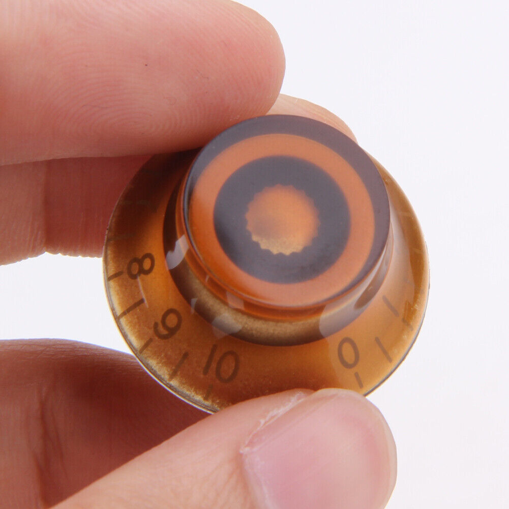 4pcs Acrylic Speed Knobs Volume Tone Control for LP SG Electric Guitar
