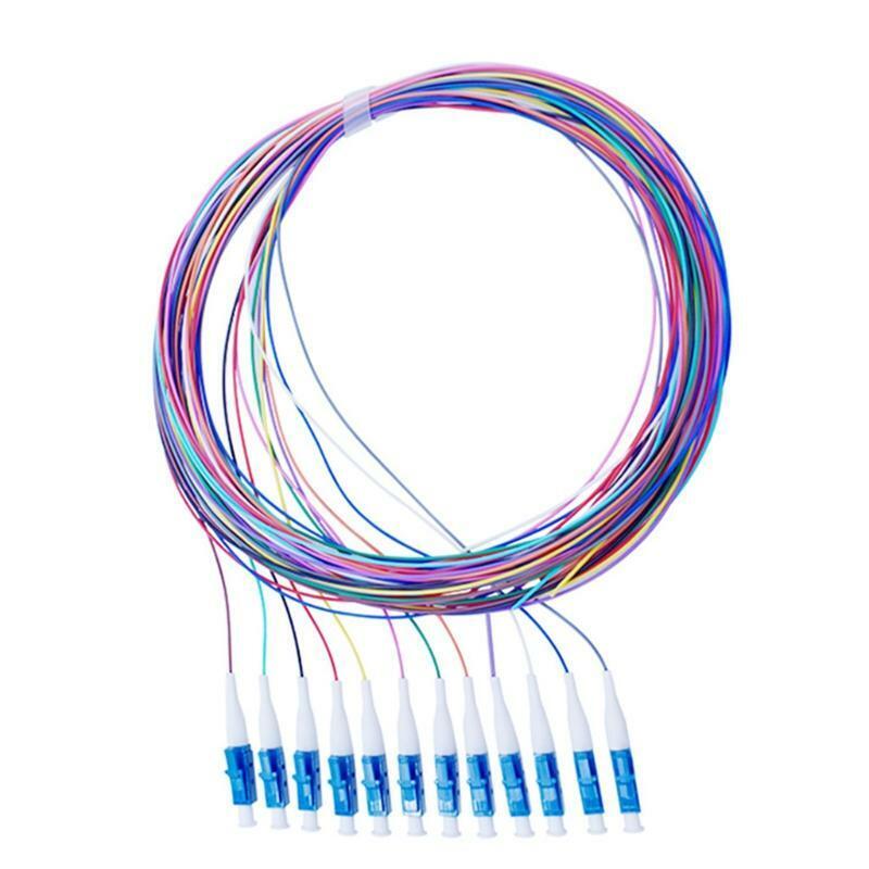 SC/UPC Optic LC Multi/Single Mode SM Fiber Pigtails 12 Strand Splitter FTTH FTTX