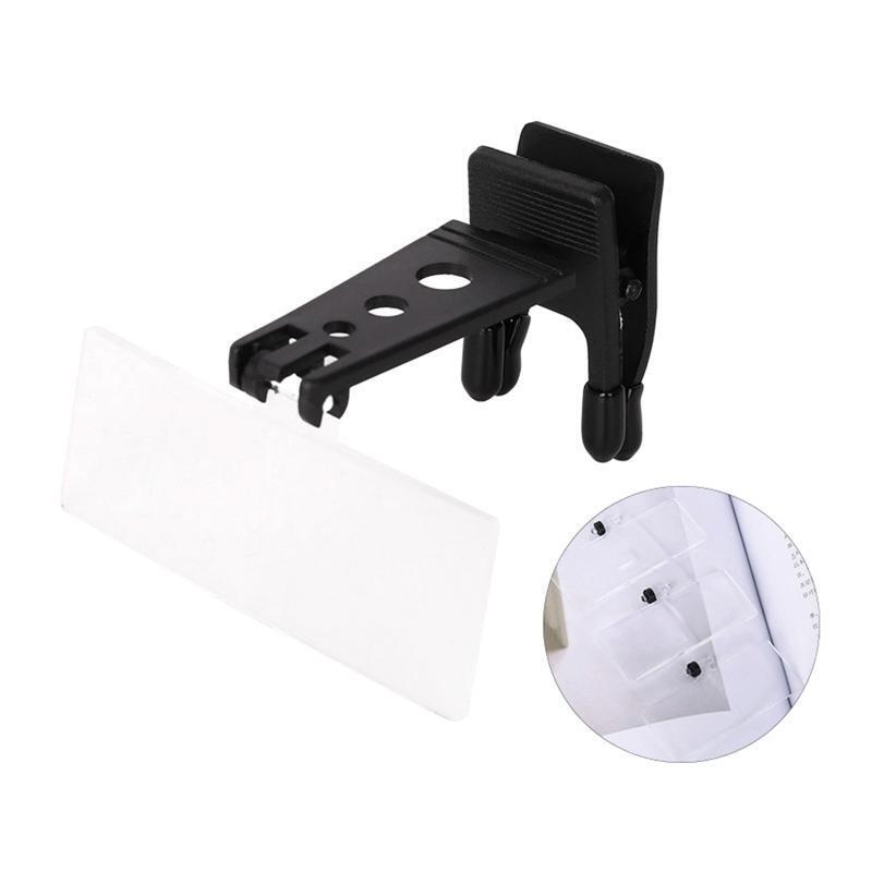 Headband Magnifying Glass Clip-on Glasses Type Magnifier 1.5x 2.5x 3.5x Lenses
