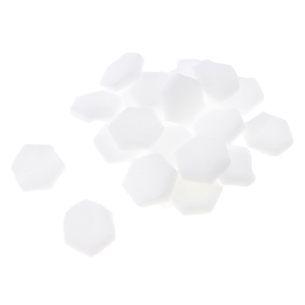 Beauty Hexagon  Sponges for Acrylic Manicure   Decor