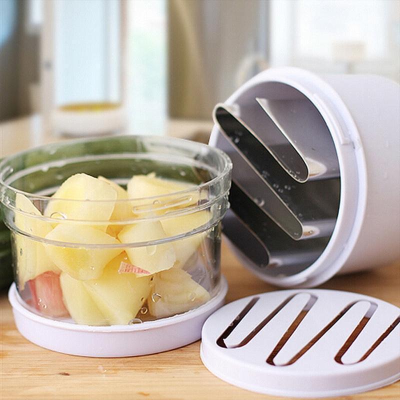 Slap Food Chopper for Vegetables Zero Rish of Injury Easy Cleaning Durable Gift