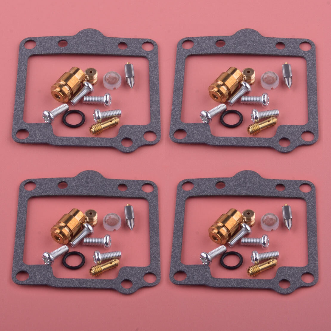 4 Kit Carb Carburetor Rebuild Repair Kit Fit for Suzuki GS650E GS650G S650GL acc