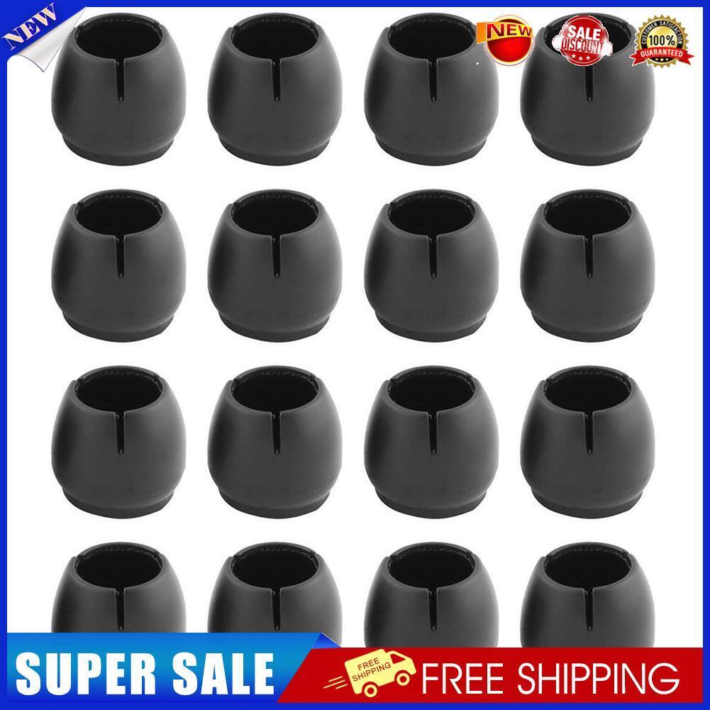 16pcs Silicone Non-slip Table Chair Leg Caps Foot Protection Bottom Cover