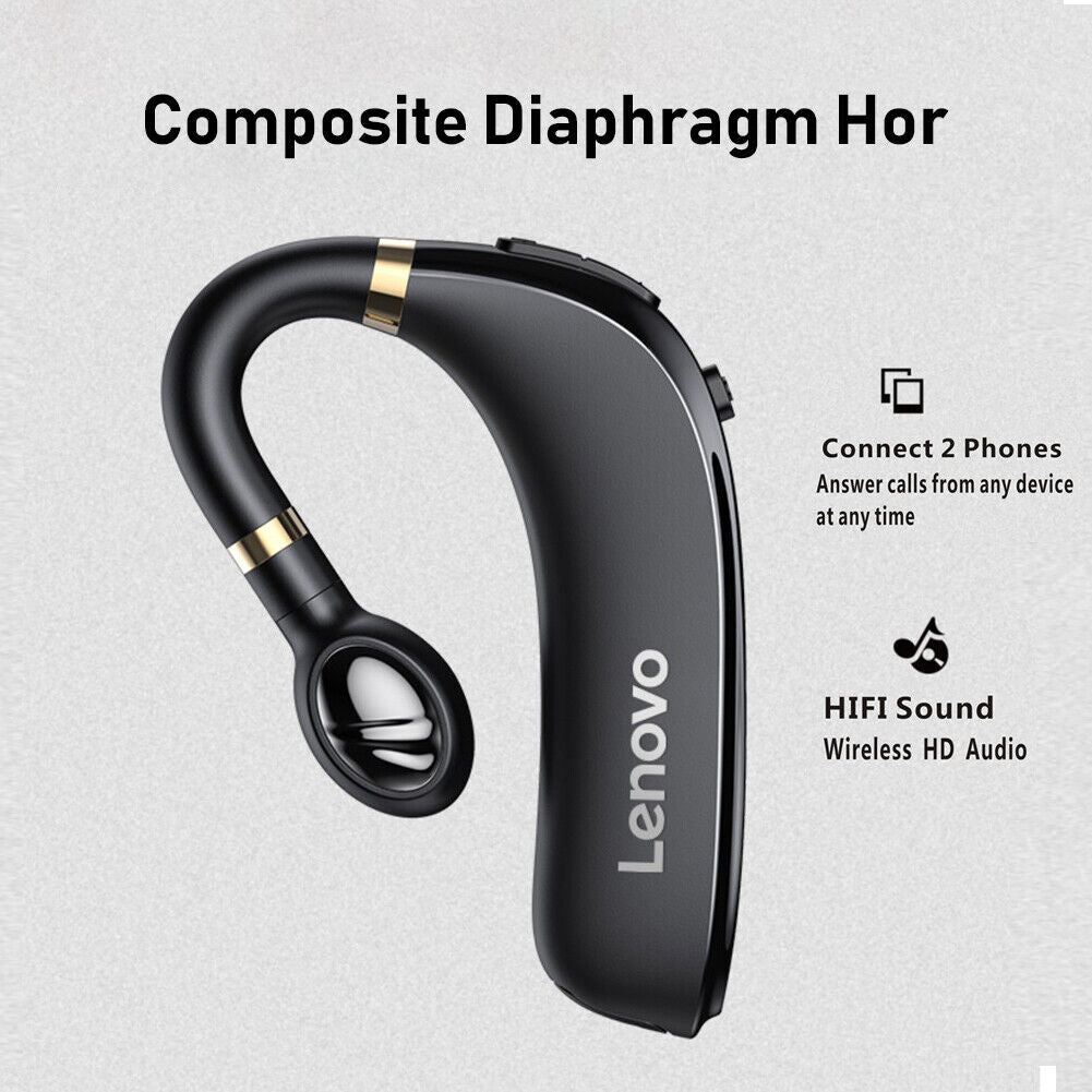 Lenovo HX106 Bluetooth-compatible 5.0 Headset Wireless Earphone with Mic fo