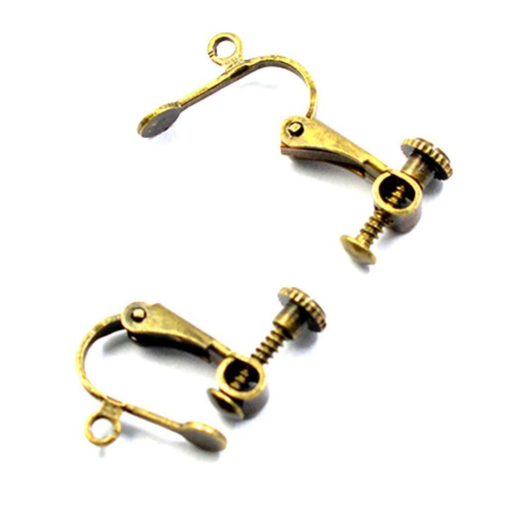 10 Pieces  Earrings Converter  Screw Ear  Findings DIY