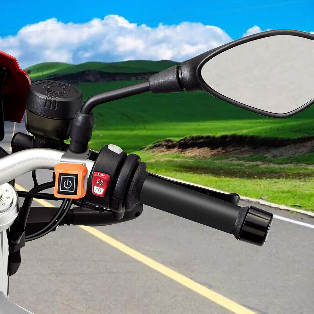 12V 3-Gear Electric Heated Handlebar Grips Scooter Motorcycle Universal