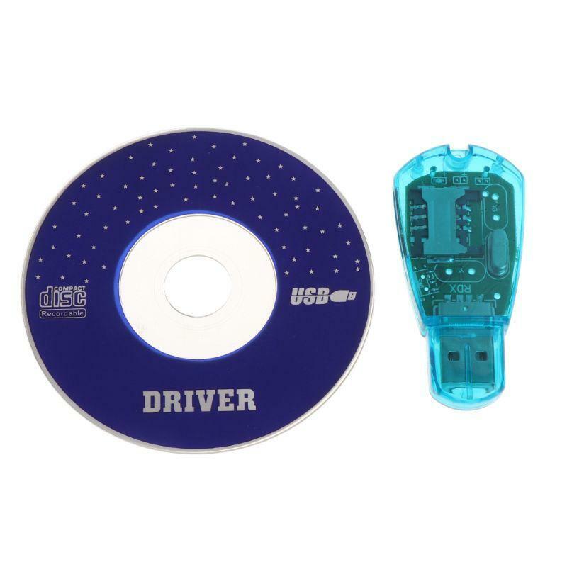 USB Cellphone Standard SIM Card Reader Cloner Writer Copy SMS Backup GSM CDMA+CD