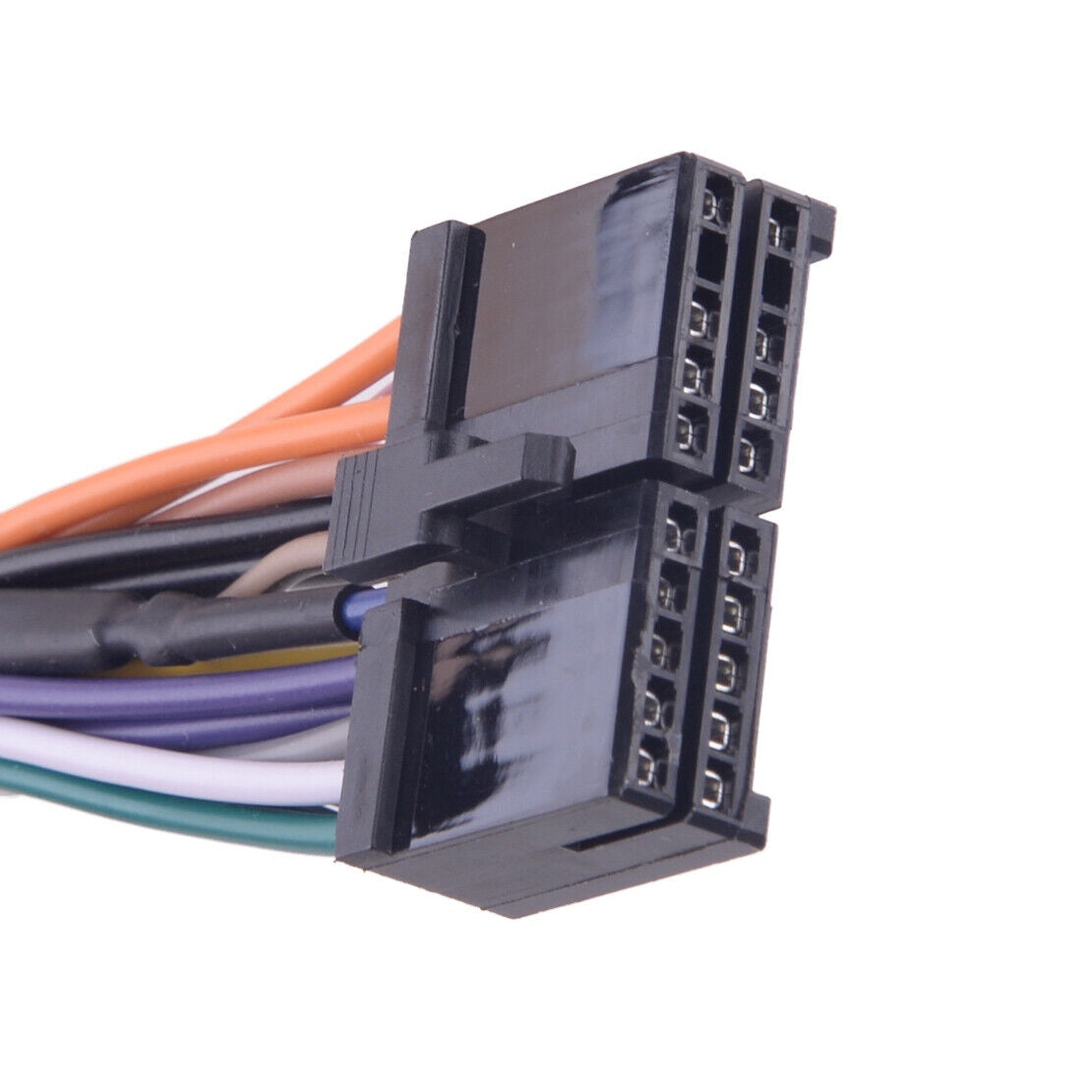 Car Stereo 20Pin ISO Wiring Harness Connector Adapter Fit For Wiring DVD Android