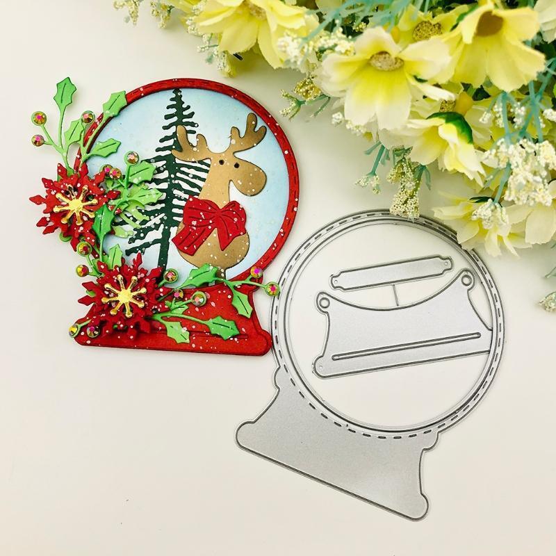 Ball Invitation Cutting Dies Greeting Invitation Message Card Photo Album Making