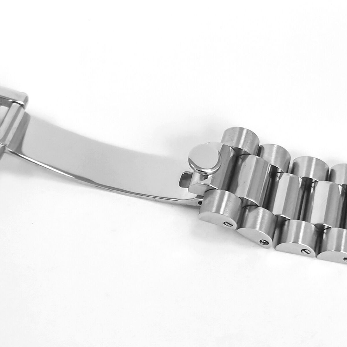 For SUB 40MM Watch Case 20MM Stainless Steel Watch Strap Band Buckle Bracelet