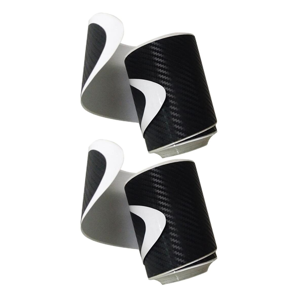 Surfboard Rail Protective Tape Film Adhesive Paddle Board Rail Saver Black