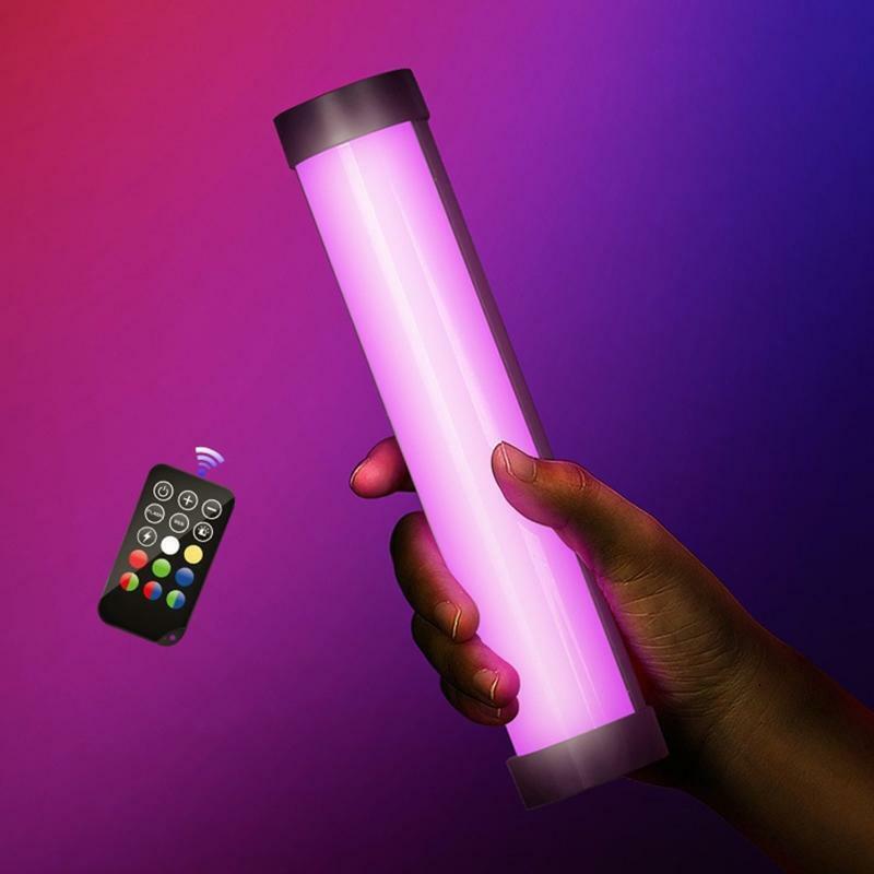 P100 RGB Fill Light Kit Handheld LED Video Fill Lamp for Youtube Photography