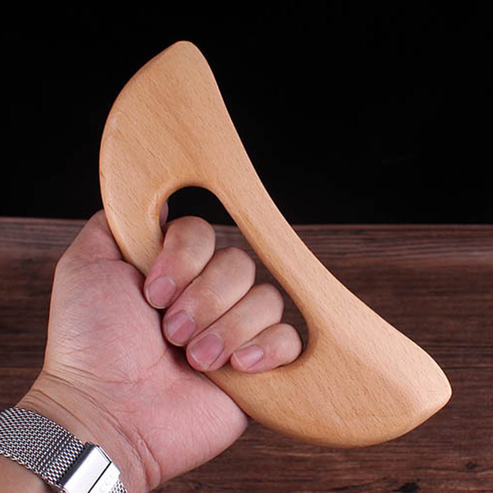 Back Legs Release Pain Health Treatment Stick Beech Gua sha Massage