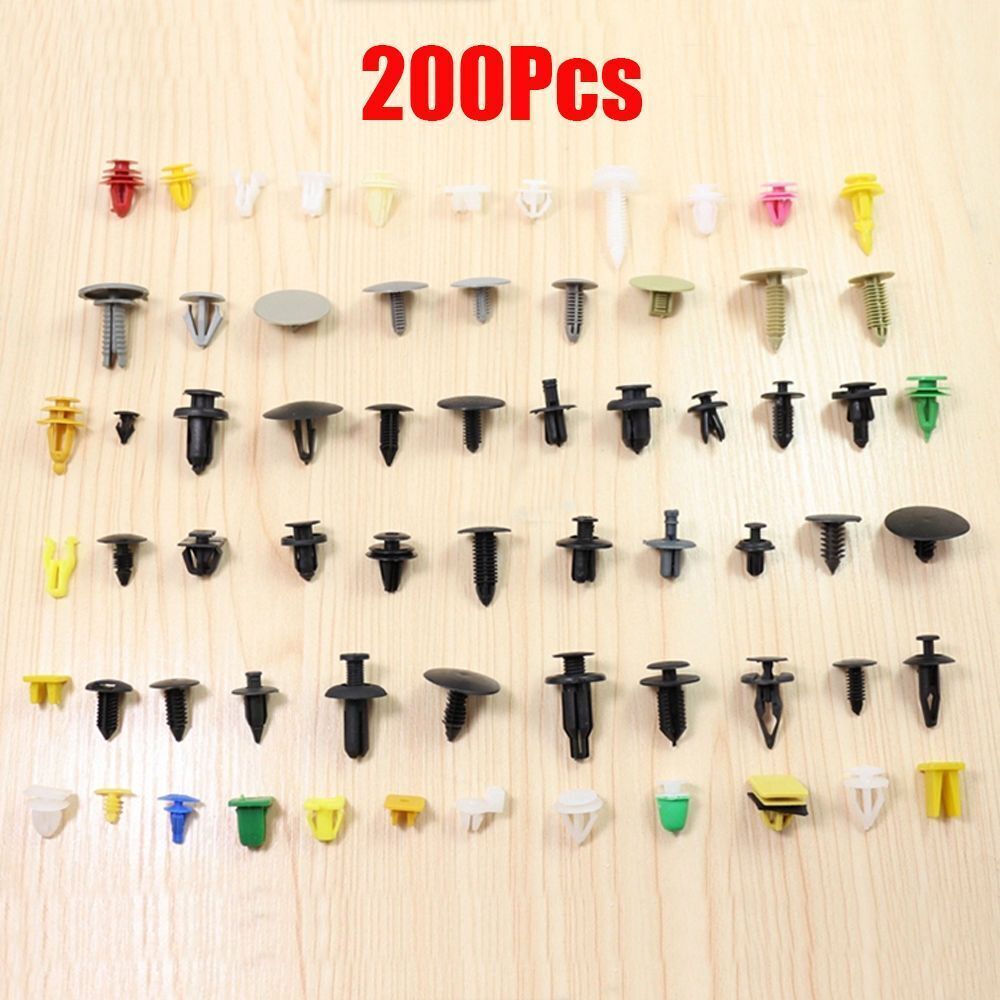 Retainer Push Clips Buckle Bumper Mud Flaps Car Fender Fastener Plastic Rivet