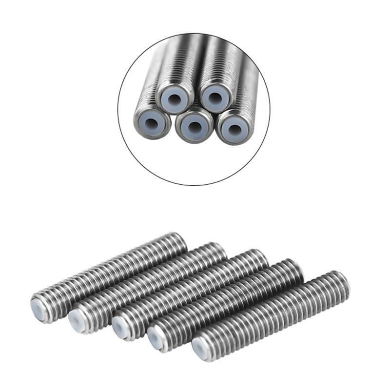 15pcs 1.75mm Throat Tube+0.4mm Extruder Nozzle Print Heads+Heater Blocks Hotend