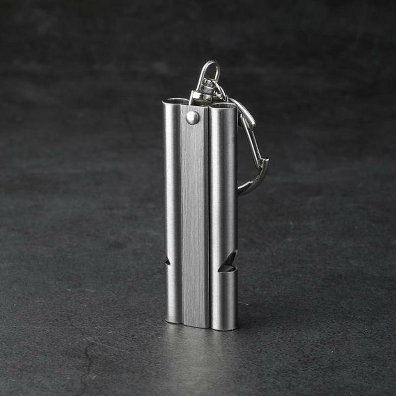 Survival Whistle, Rescue Whistle with Keyring Outdoor Emergency Survival Whistle