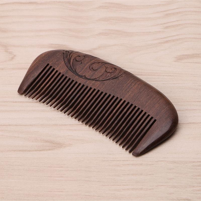 Pro Hairdressing Anti-static Fragrant Natural Wood Wooden Hair Care Comb