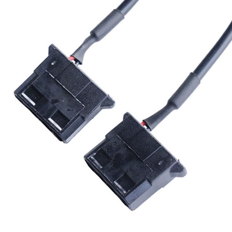 5521 to 4-Pin 12V PWM CPU Case Fan Connector with ON/Off Toggle 41cm / 16.14inch