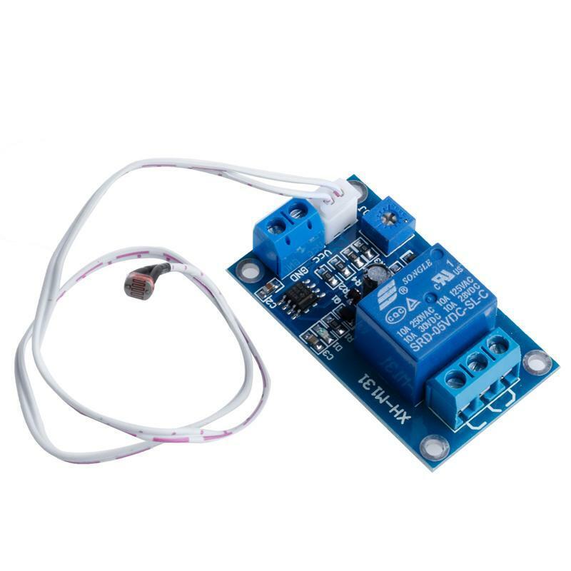 DC 5V XH-M131 Light Control Switch Relay Photoresistor Module Detection Sensor