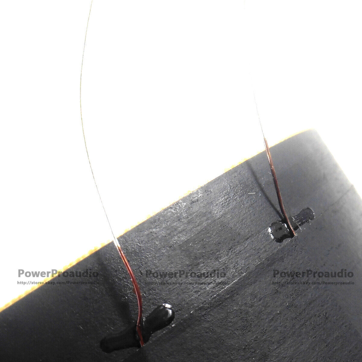 2pcs Hiqh Quality 114mm Voice coil Round wire 8 Ohm Fiber Glass For Loudspeaker