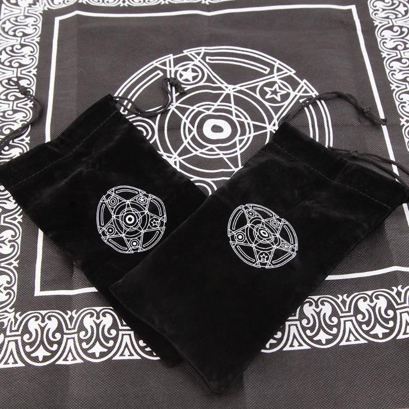 Tarot Storage Bag  Tarot Card Divination Bag Drawstring Package Altar Tarot Box