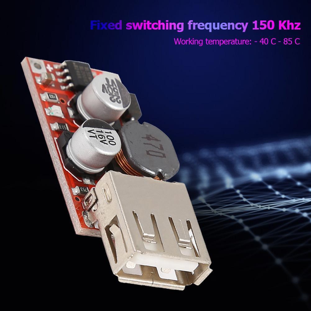DC-DC Step Down Car Charger Power Module 9V/12V/24V to 5V 3A USB Buck Board