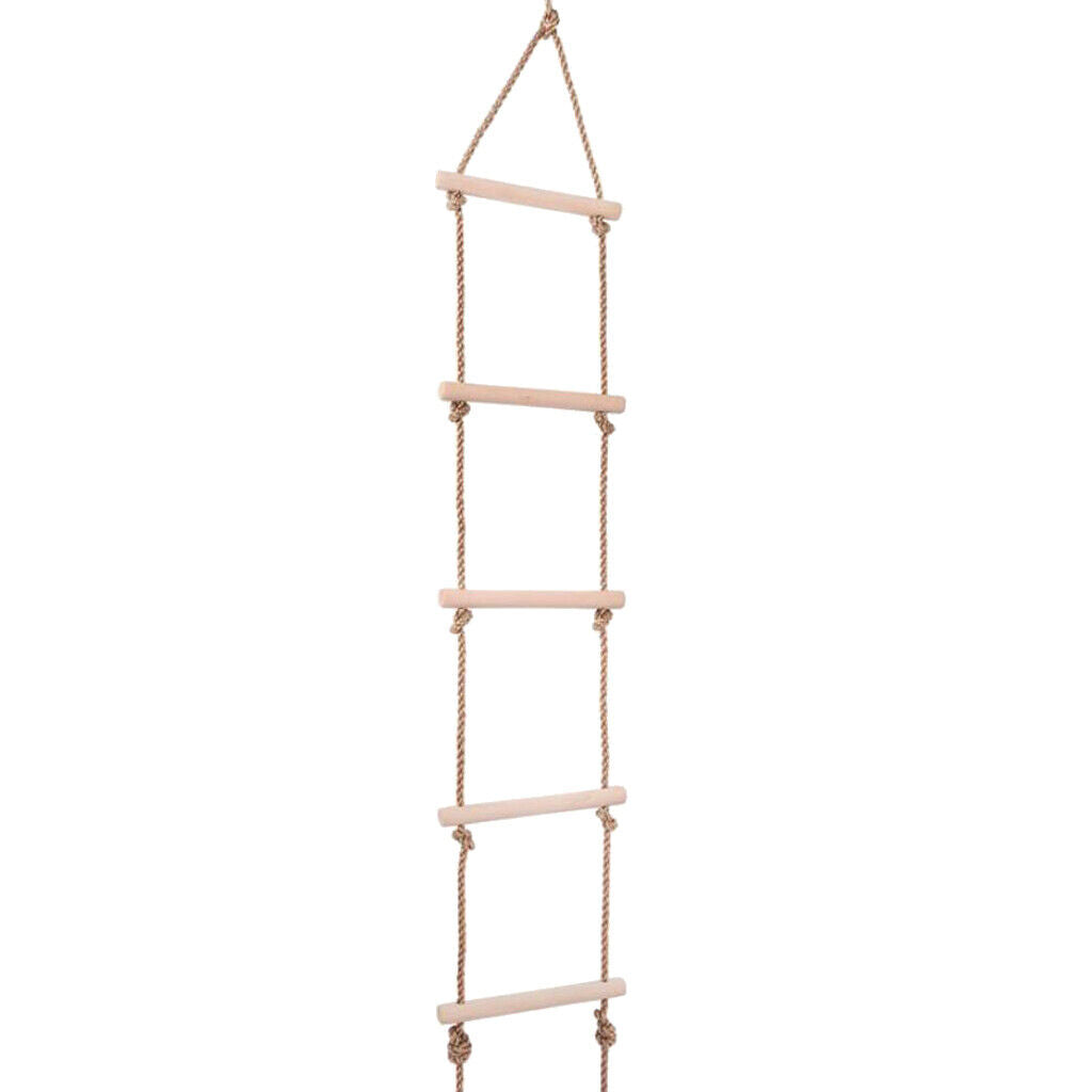Climbing Rope Ladder  - Backyard Outdoor Exercise Equipment -