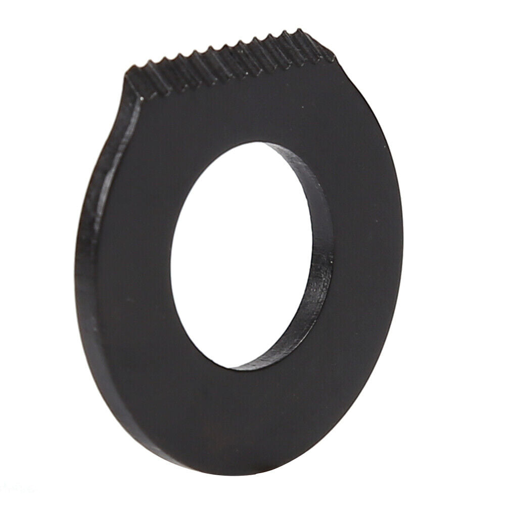Outdoor Scraper Stainless Steel Round Camp Hiking EDC Multi Tool (Black)