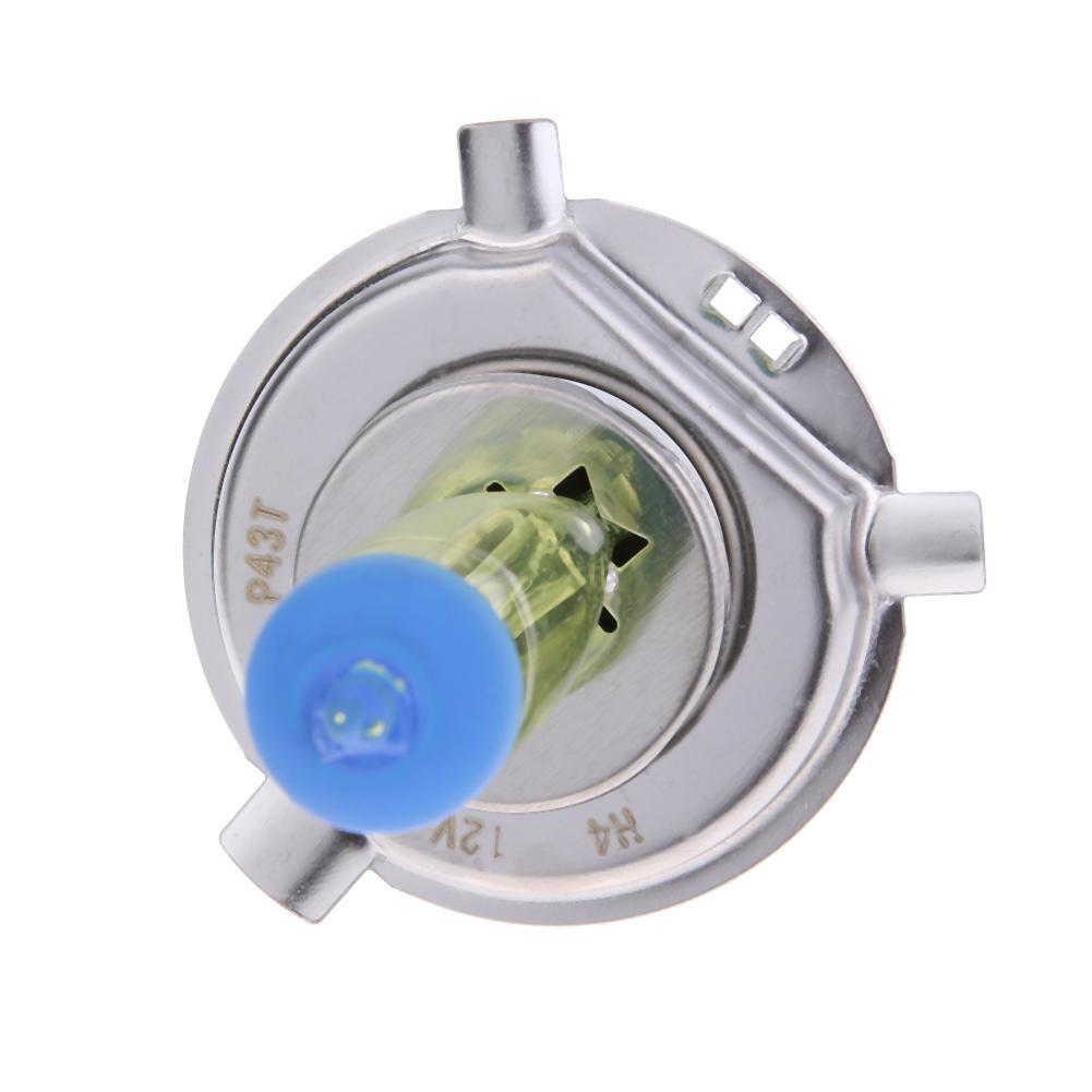 1pc Quartz Glass H4 3000K 100W Car Auto Yellow Halogen Headlight Lamp Bulb