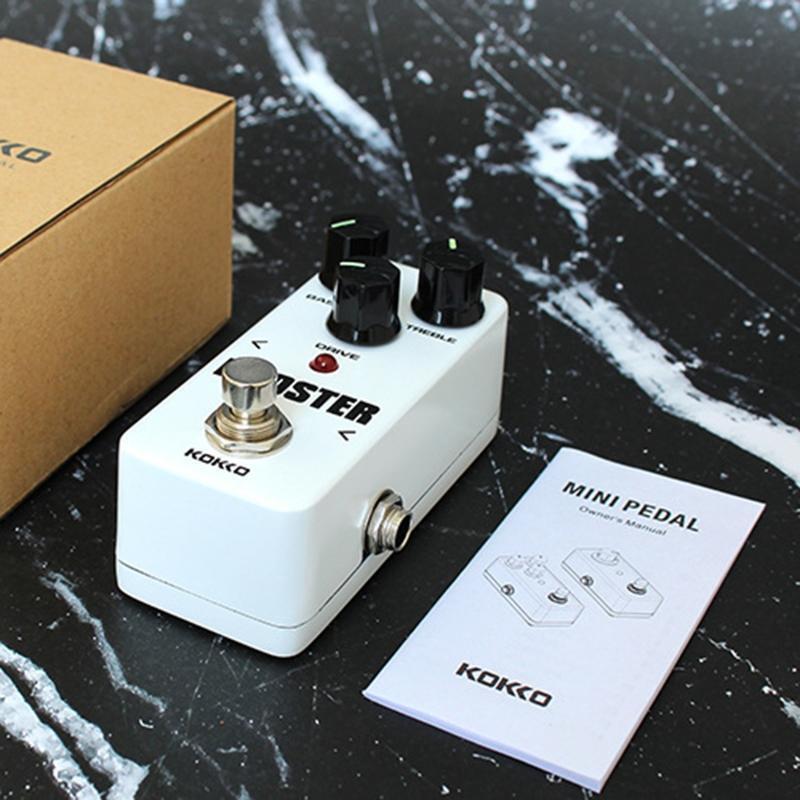 True Bypass KOKKO Electric Guitar Effect Pedal Full Metal Shell (BOOSTER)