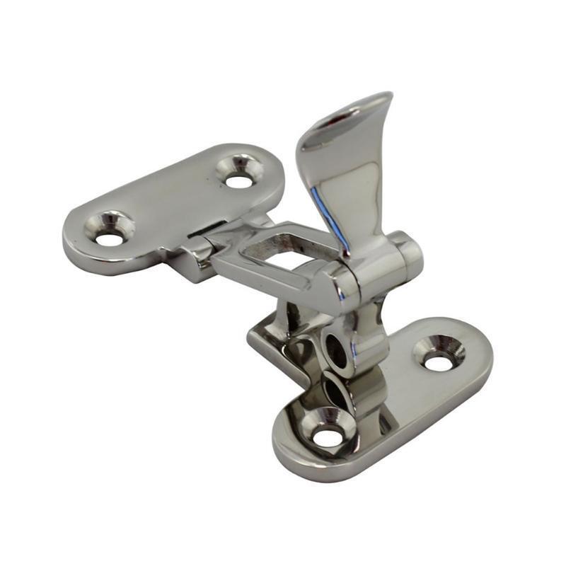 Antirattle Lockable Hold Down Clamp Latch Hasp Lock Twist Knob Boat Door Cabinet