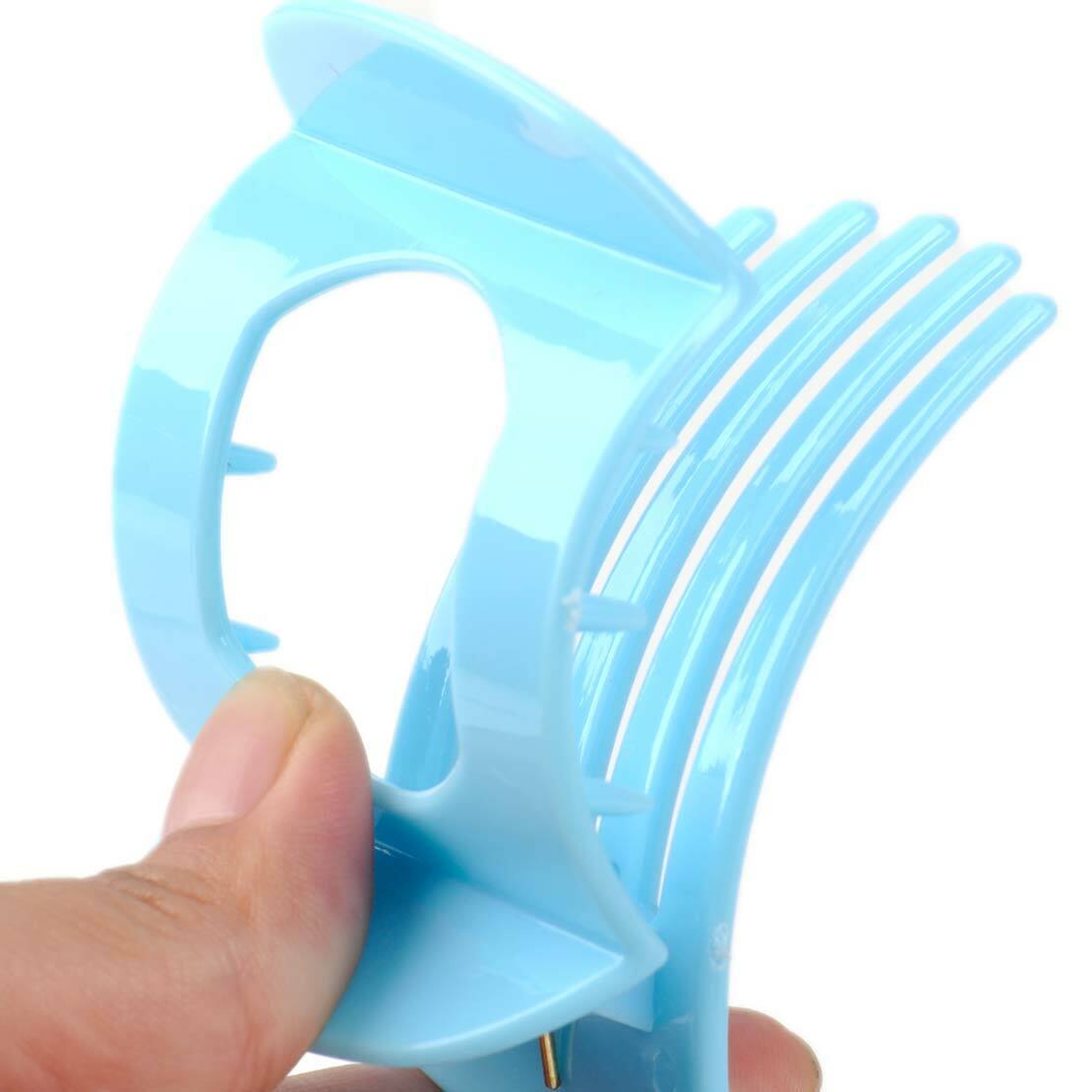 2 Women Lady Plastic Bath Hair Clip Claw Barrette Jaw Clamp Hairpin Accessory Li