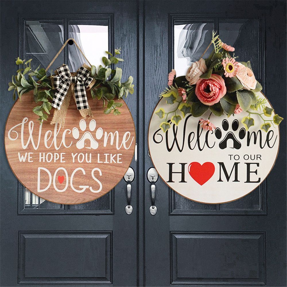 Scrapbooking Wedding Decor Wood Circles Ornament Round Wood Pieces Blank Plaque