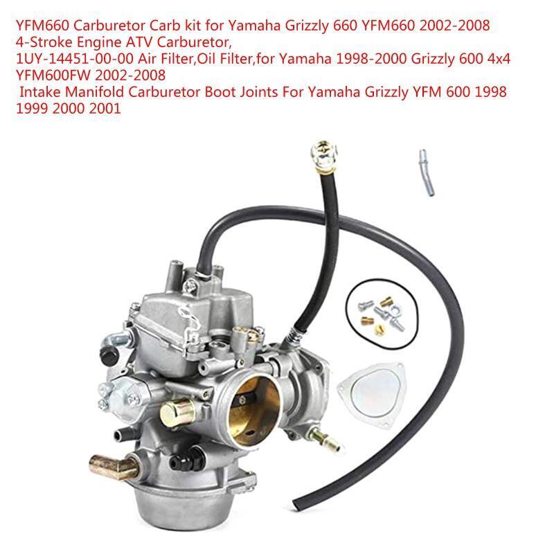 Carburetor Carb FOR Yamahe Grizzly 660 YFM660 2002 2003 2004 2005 2006 2007 2008