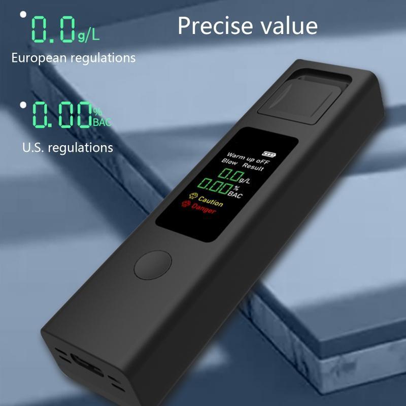 Remote-shaped Breathalyzer Accuracy & Non-Contact Alcohol Tester for Personal