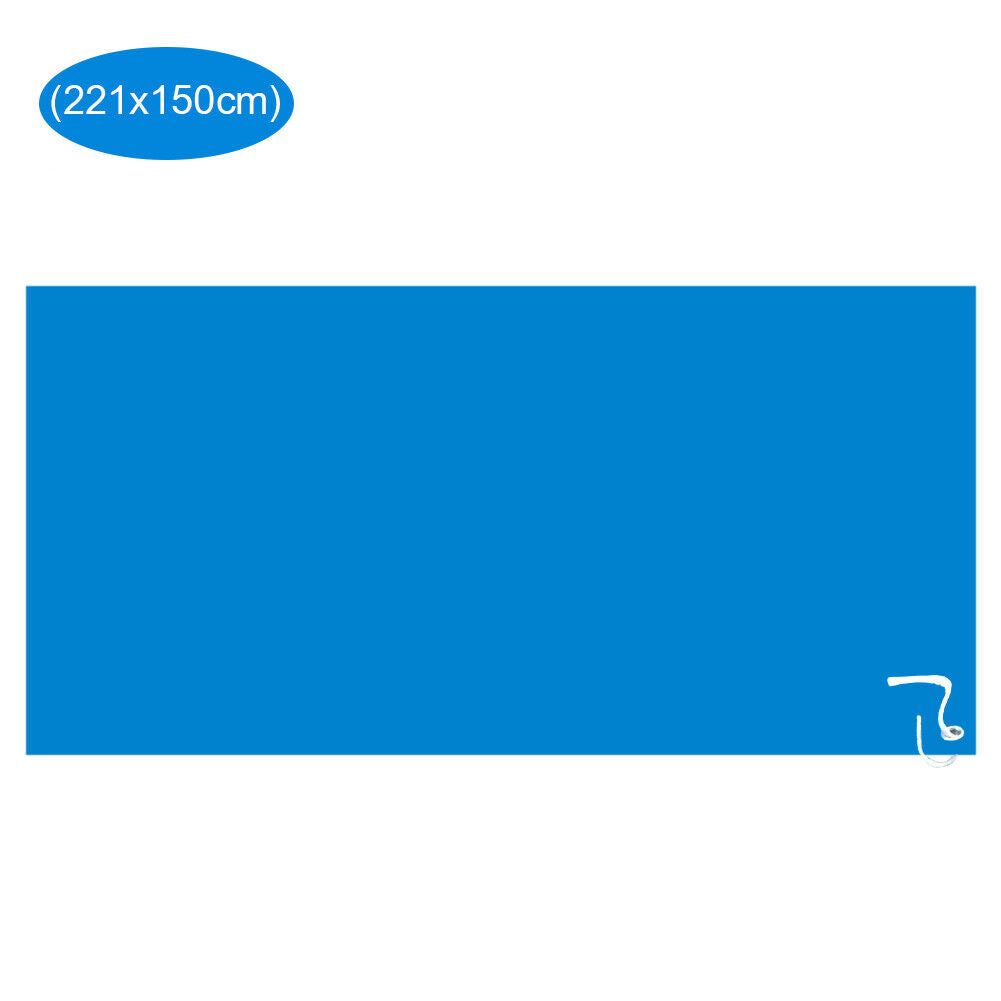 Swimming Pool Cover Waterproof Tarpaulin Anti-dust Floor Mat (221X150cm)