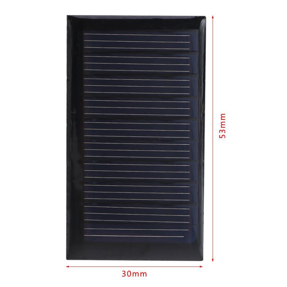 30mA 5V 0.15W Polycrystalline Stored Energy Power Mini Solar Panel Charger