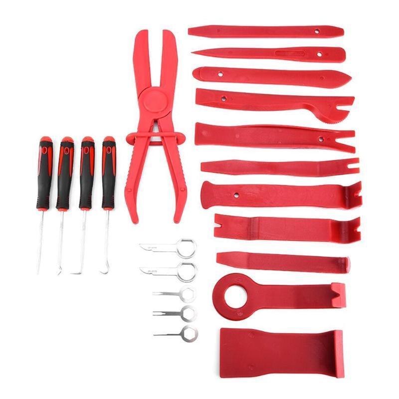 Multi-purpose Durable Heavy Duty Car Interior Trim Removal Tool 21Pcs