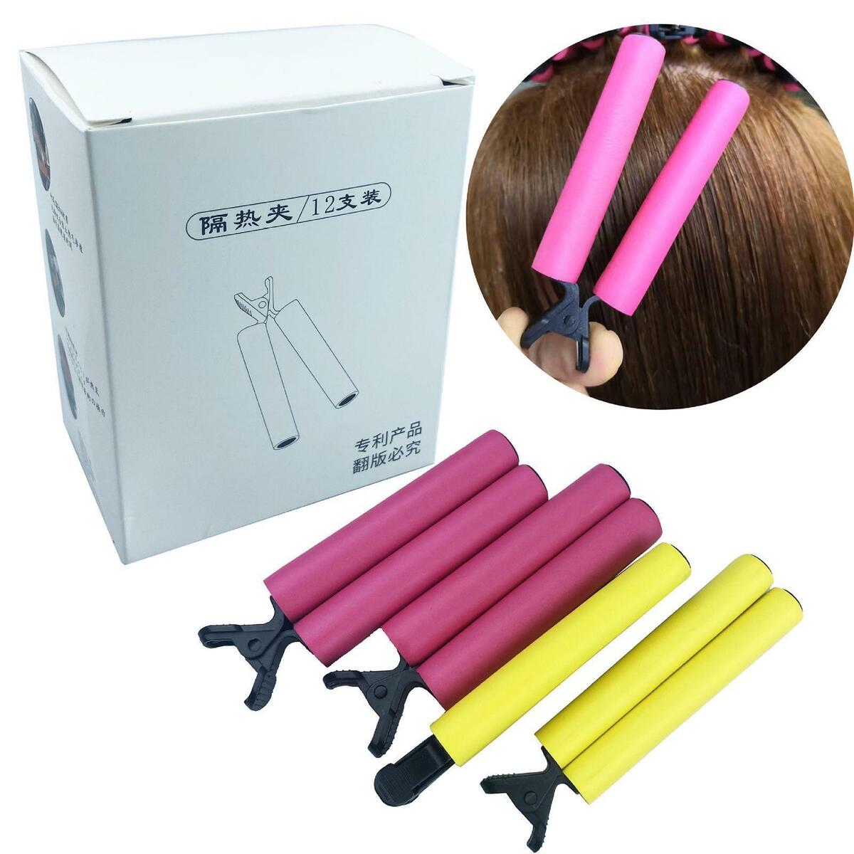 12x Heat Insulation Clip Hairdressing Tool for   Operate