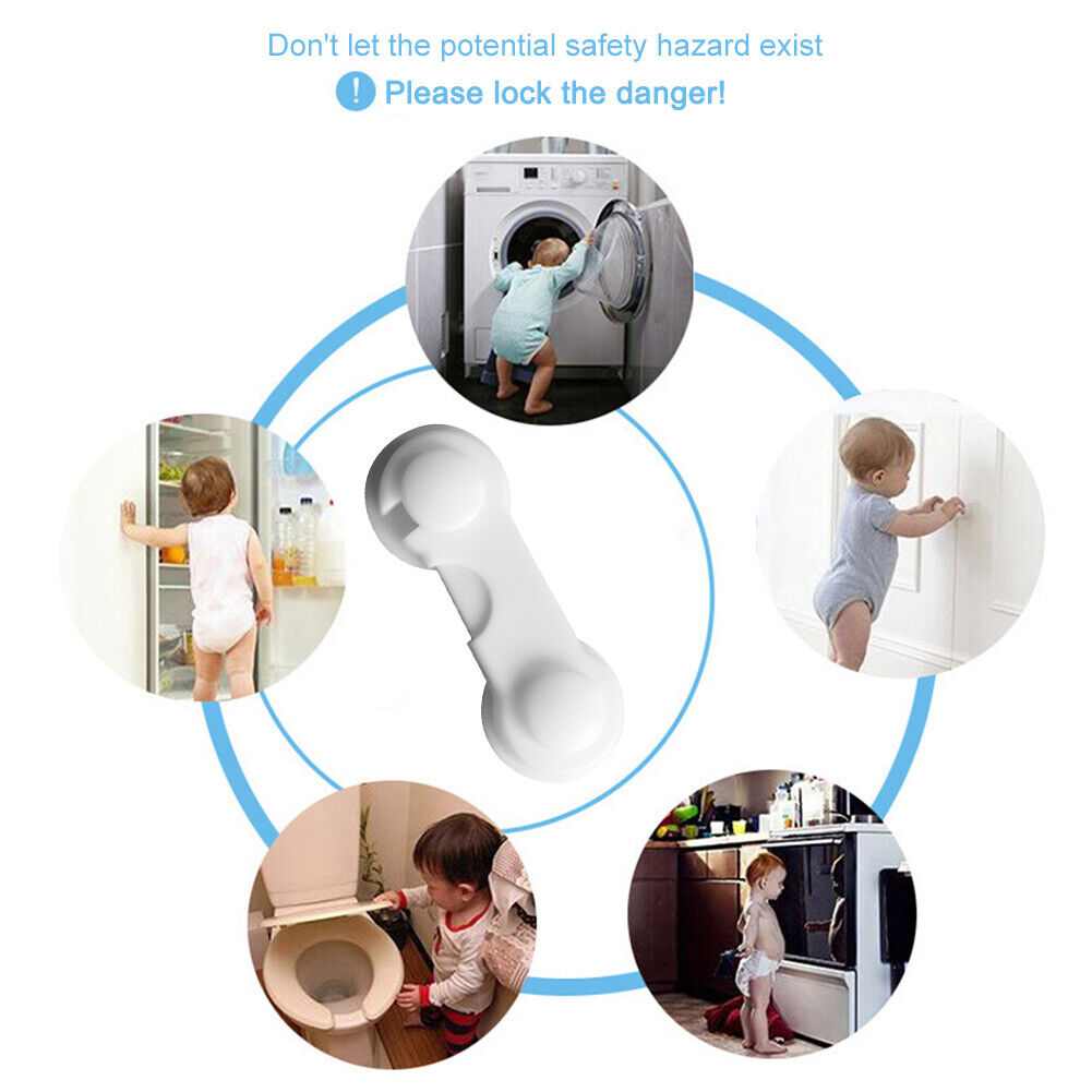 Multifunction Child Baby Safety Lock Anti-Pinch Cupboard Security Protector